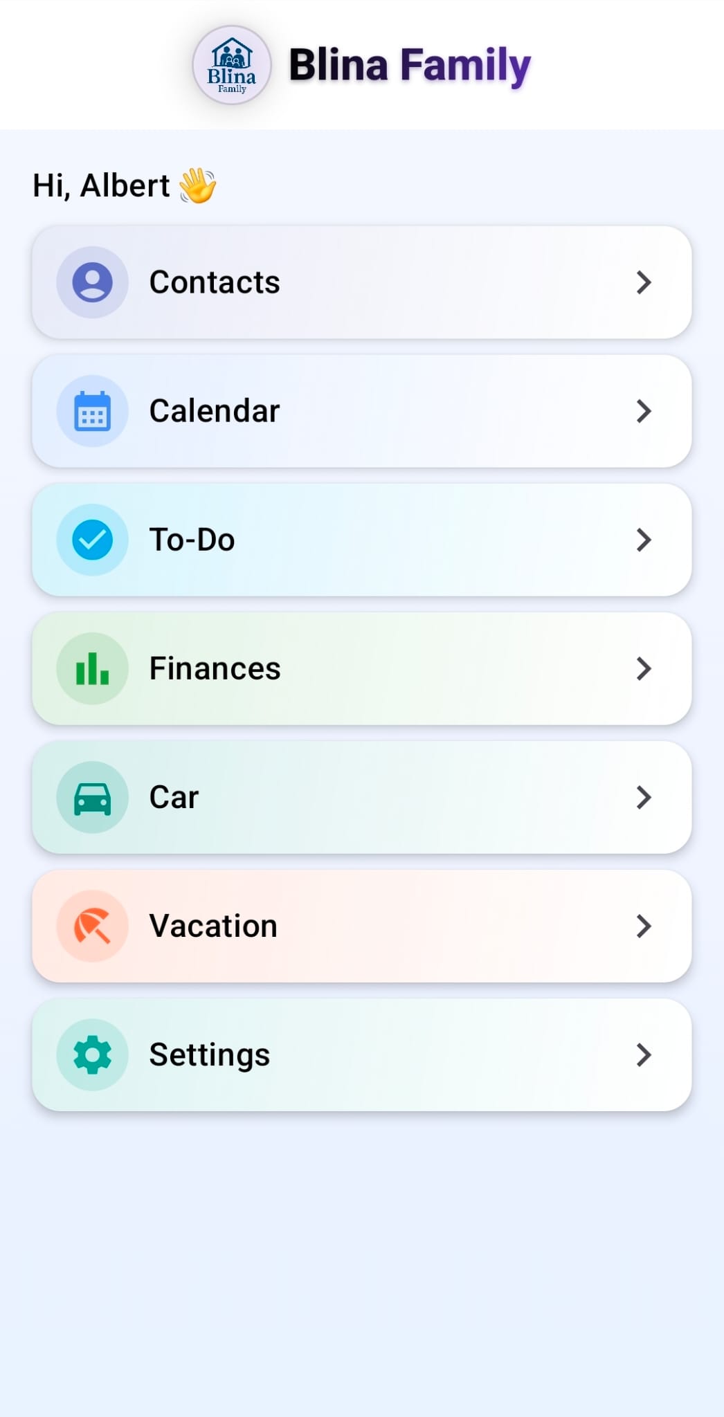 Blina Family — Home