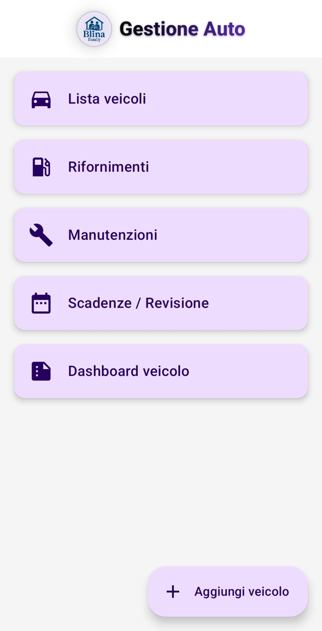 Blina Family — Veicoli/Auto